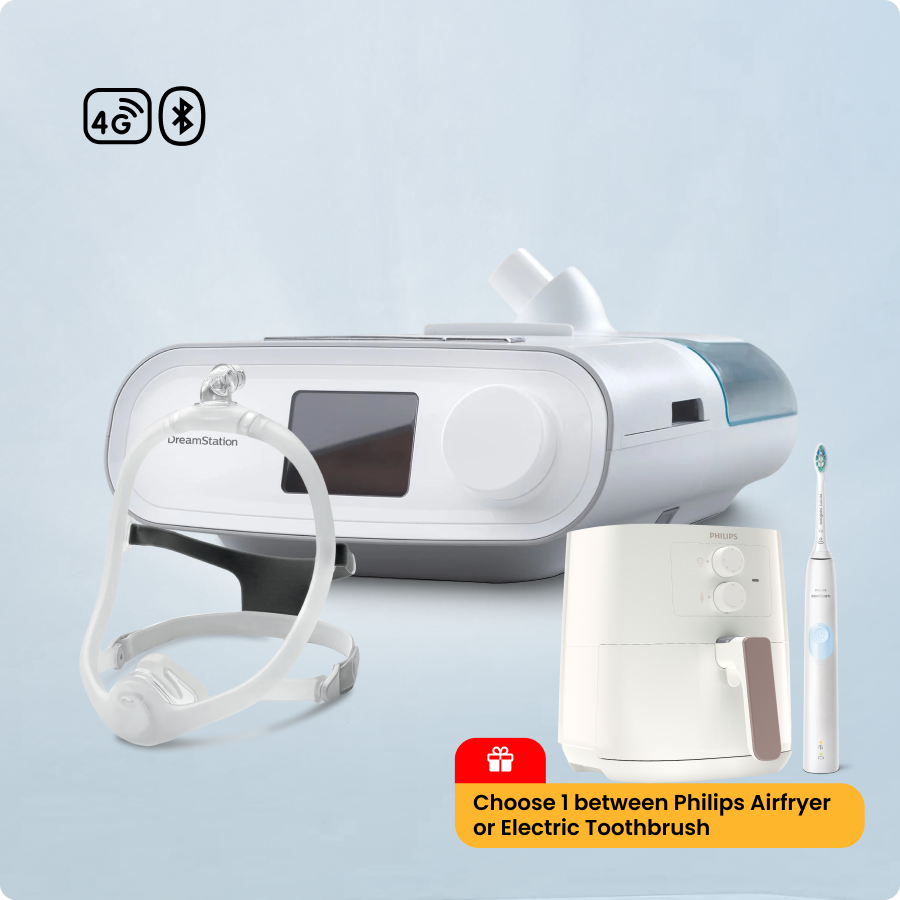 Philips DreamStation Auto CPAP 4G with FREE Mask and Gift with Purchase