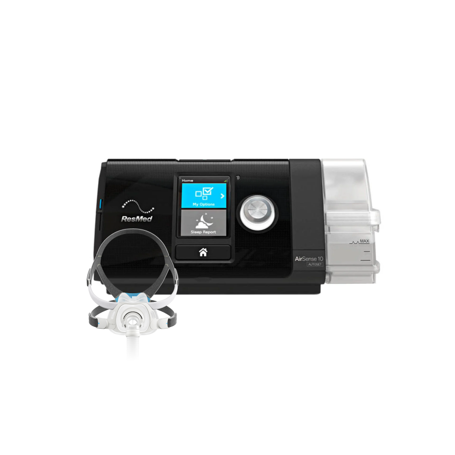ResMed AirSense 10 AutoSet 4G CPAP Machine with 50% Mask Option