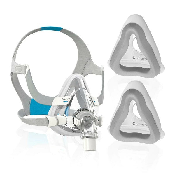 ResMed AirTouch F20 Full Face Mask Starter Kit (incl. 2 spare cushions)