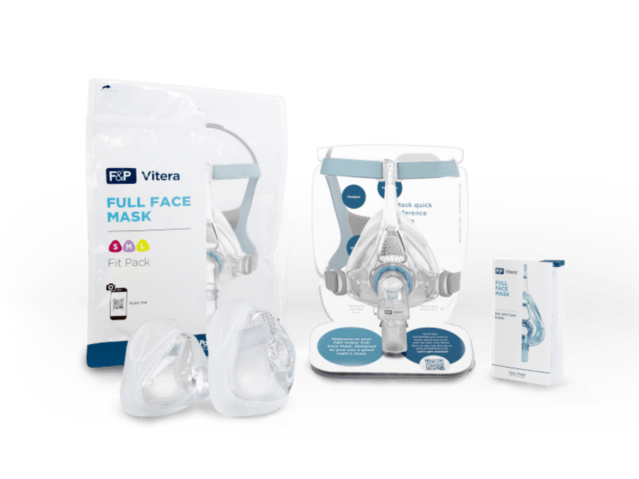 Fisher & Paykel Vitera Full Face Mask (Multi Cushion Pack)
