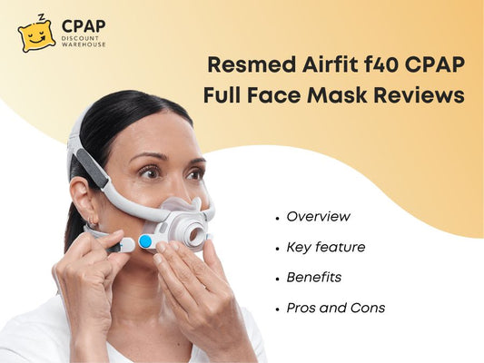 Resmed airfit f40 cpap full face mask reviews 