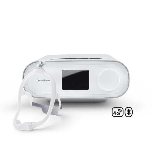 Philips DreamStation Auto CPAP 4G Machine and Mask Bundle (Bluetooth and Modem)