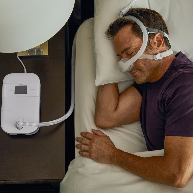 Philips Respironics DreamWisp Nasal Mask, M Connector W/ HGR, FITPACK,GBL (S,M,L CUSHIONS)