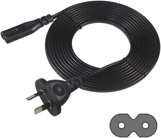 Lowenstein AU Type Power Cord (240V Outlet to Figure 8 plug)
