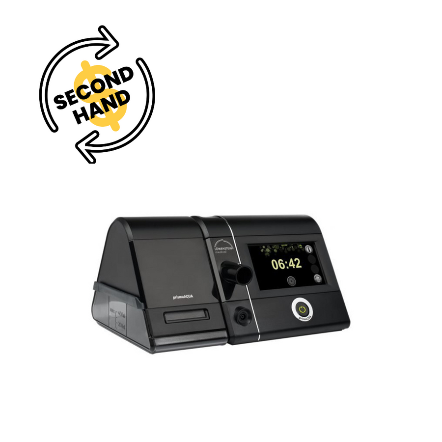 Second-Hand Lowenstein Prisma 20A APAP Set with PrismaAQUA & Heated Tube (4G Modem) 4 year warranty left