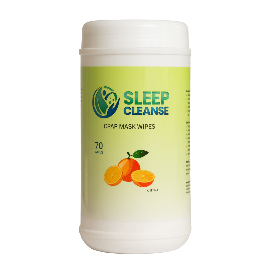 Sleep Cleanse Mask Wipes (Tub of 70 Sheets)