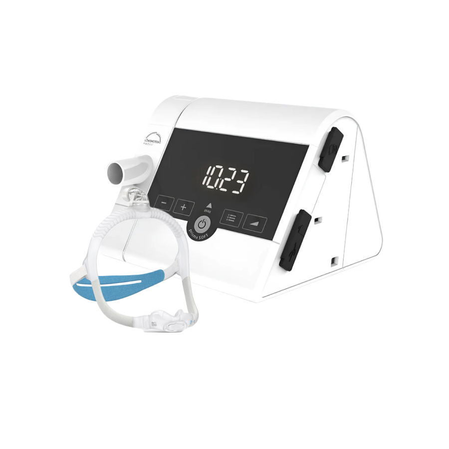 Lowenstein Prisma SMART plus Auto CPAP Machine (Bluetooth), PrismaAQUA & Heated Tube with 50% Mask Option