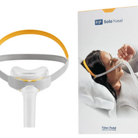 Solo Nasal Mask Fit Pack - Packaged with Small, Medium and Large size seals and Standard Headgear