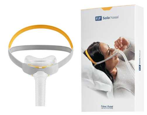 Solo Nasal Mask Fit Pack - Packaged with Small, Medium and Large size seals and Standard Headgear