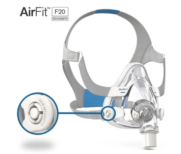 ResMed AirFit F20 non magnetic Full Face CPAP Mask
