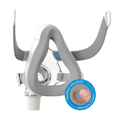 ResMed AirTouch F20 Full Face Mask Starter Kit (incl. 2 spare cushions)